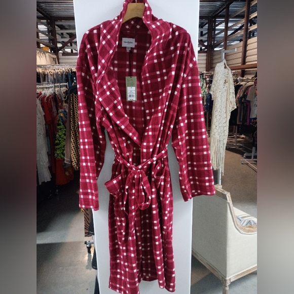 Goodfellow & Co. Red Plaid Robe - Picture 7 of 10